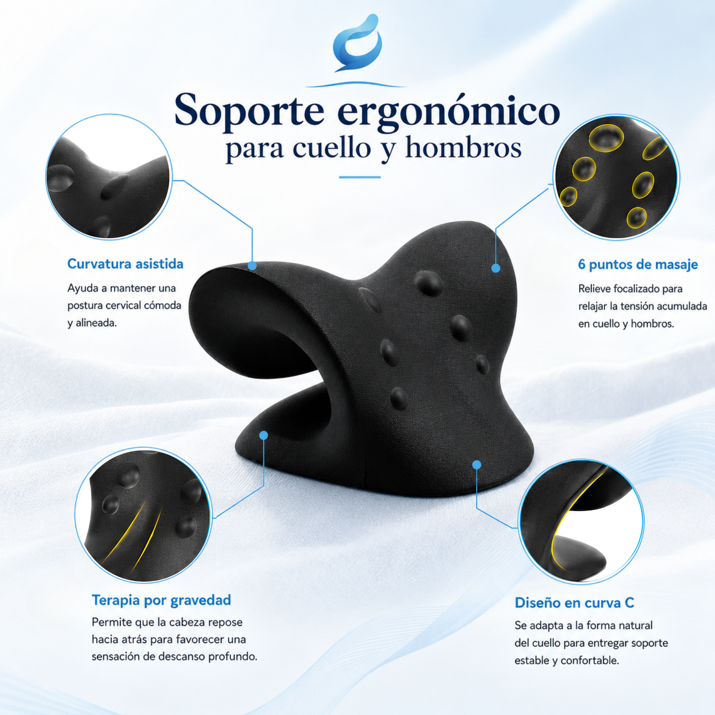 Almohada Relajante Cervical