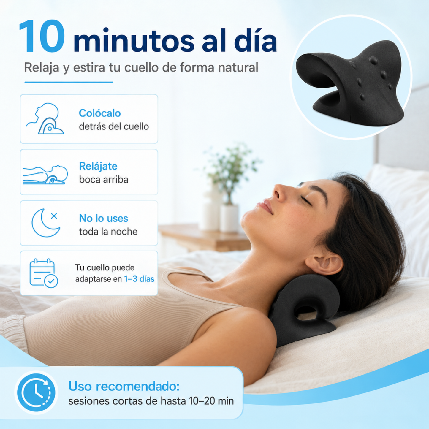 Almohada Relajante Cervical