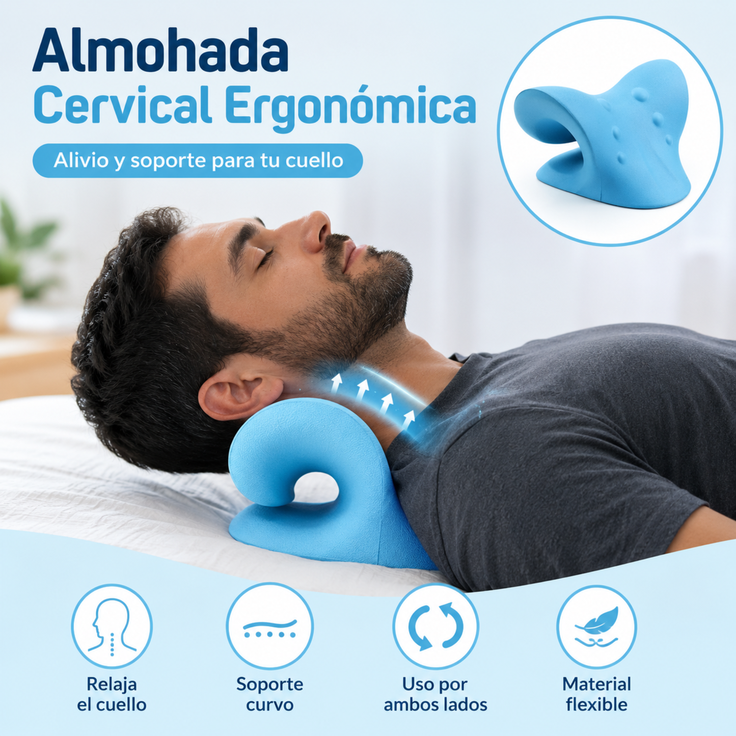 Almohada Relajante Cervical