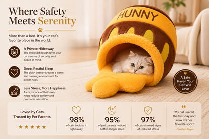 Honey Pot Cat Bed