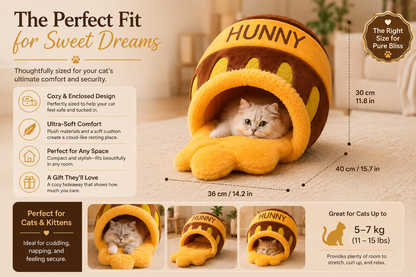 Honey Pot Cat Bed