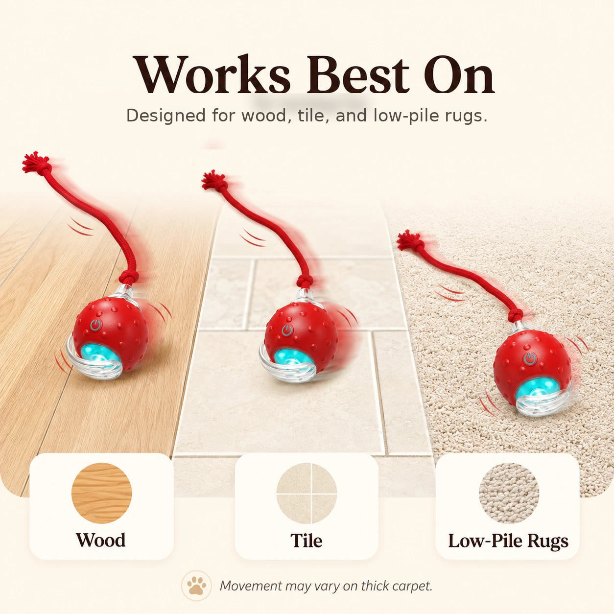 Zippurr intended for wood, tile, and low-pile rugs